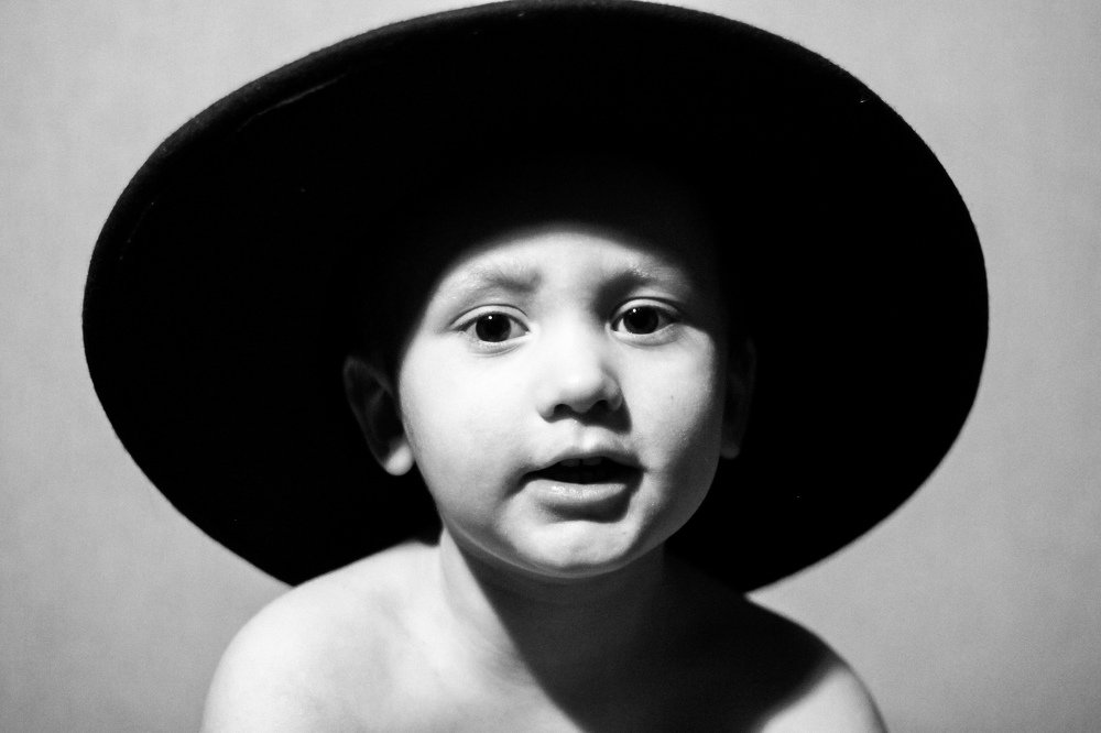 Boy in hat