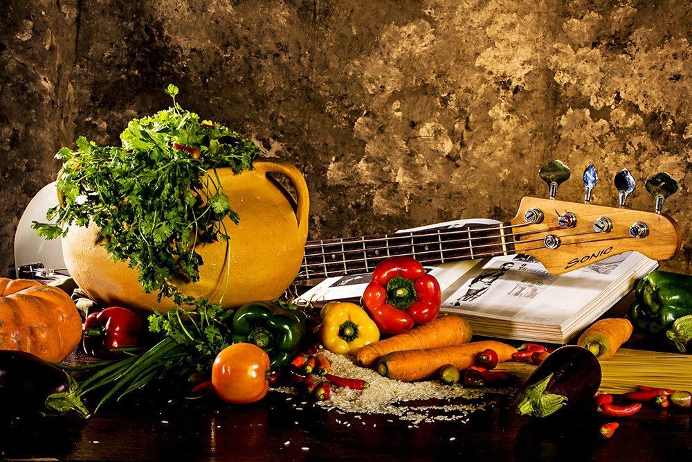 Gastronomy & Music_Trumpet_Contrabass