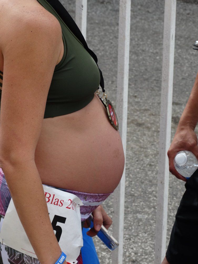running pregnant