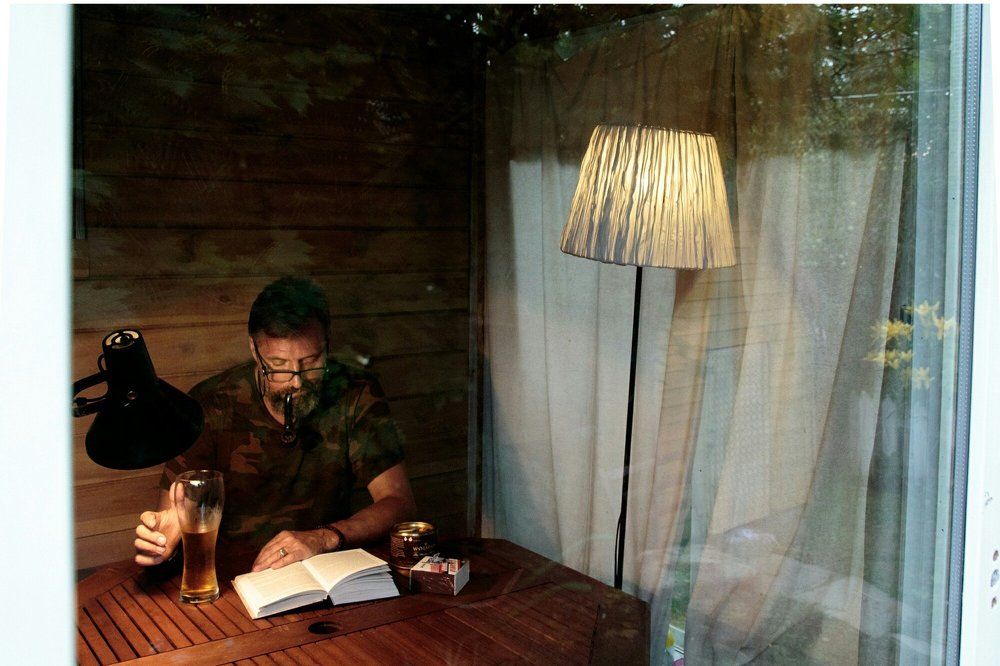 мой папа курит трубку