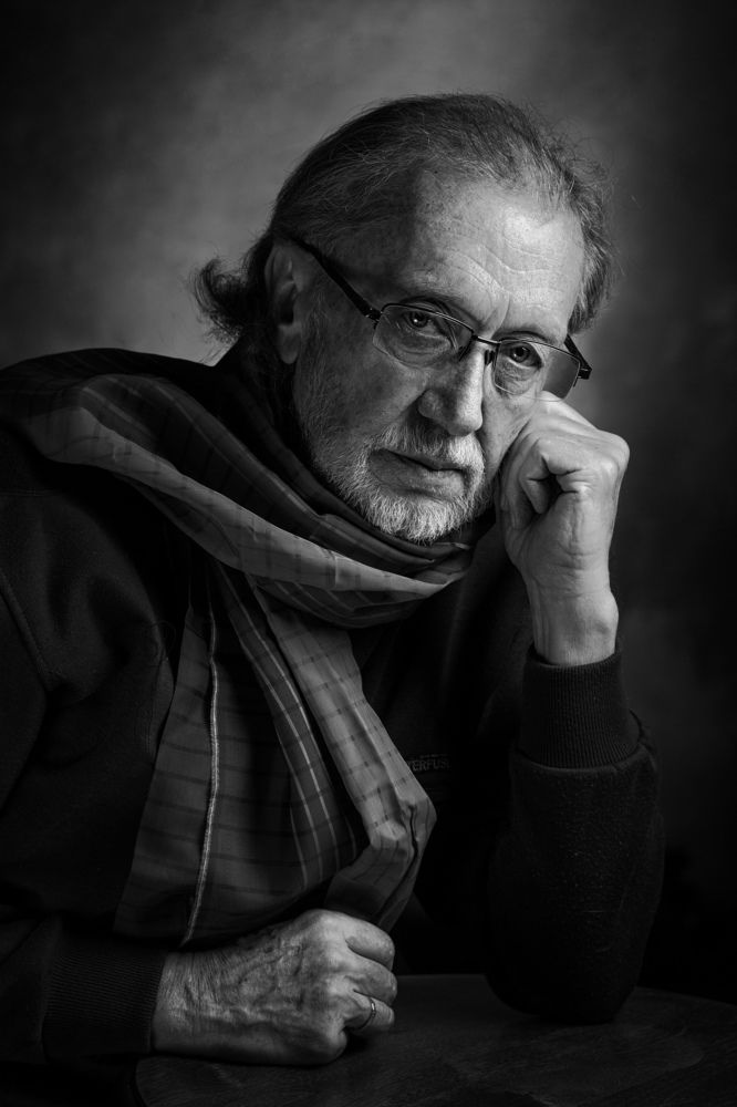 Портрет старого фотографа.