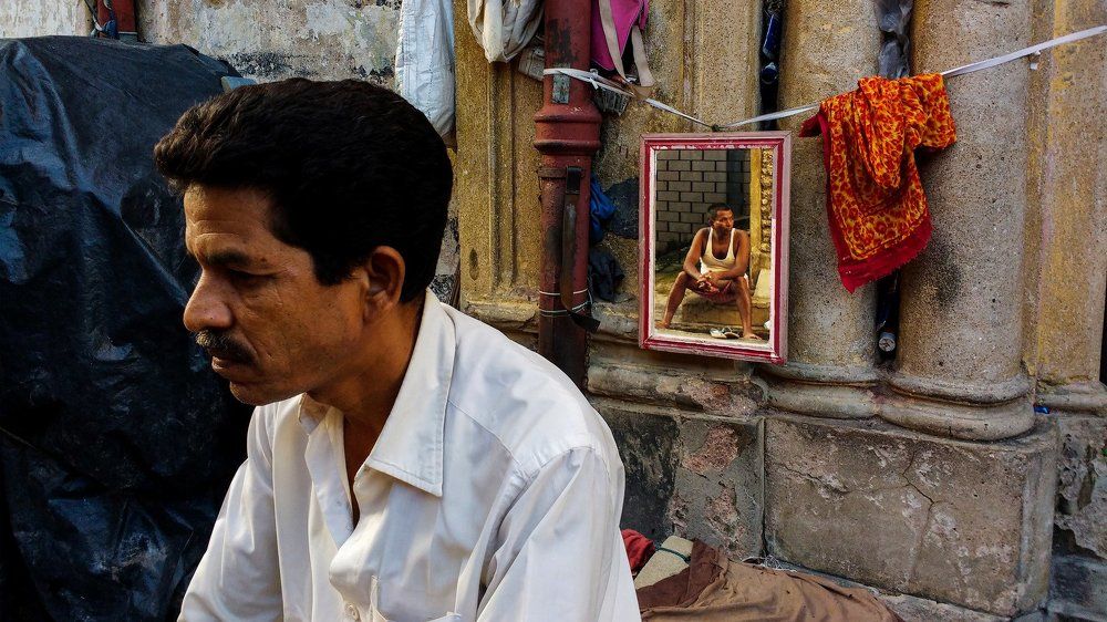 Human and reflection