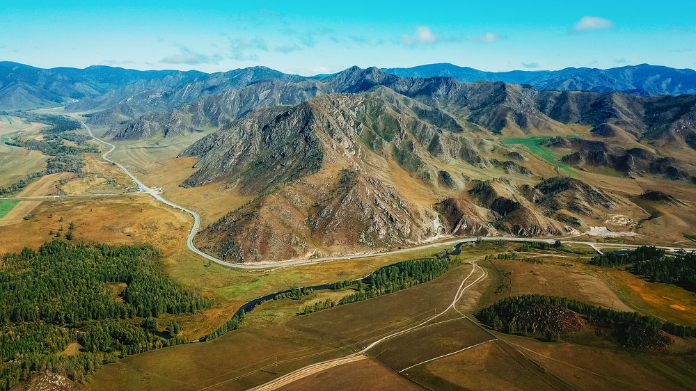 красивый Горный Алтай