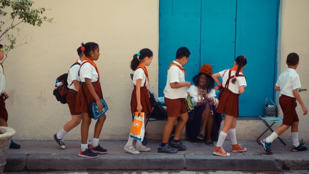 Кубинская пенсионерка