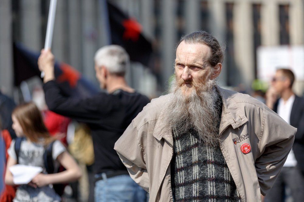 Митинг против блокировки мессенджера Telegram