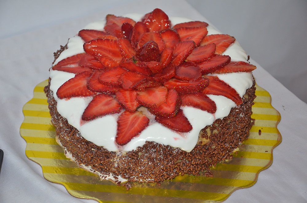 torta de fresa - strawberry cake