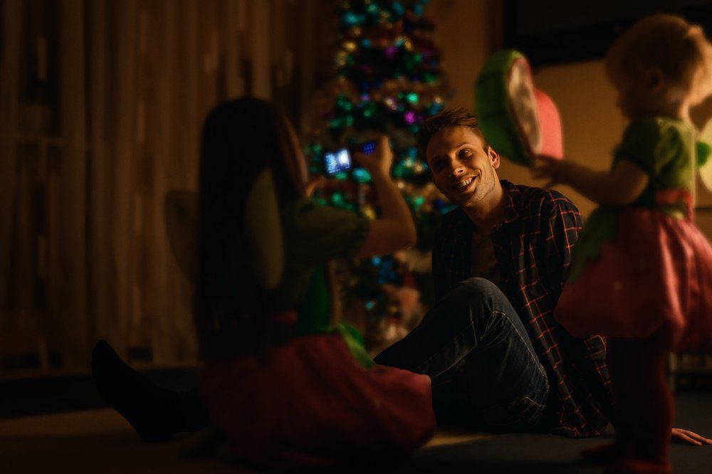 New Year's evening...