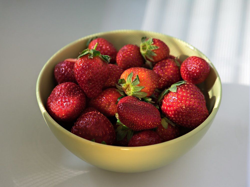 Утром с грядки