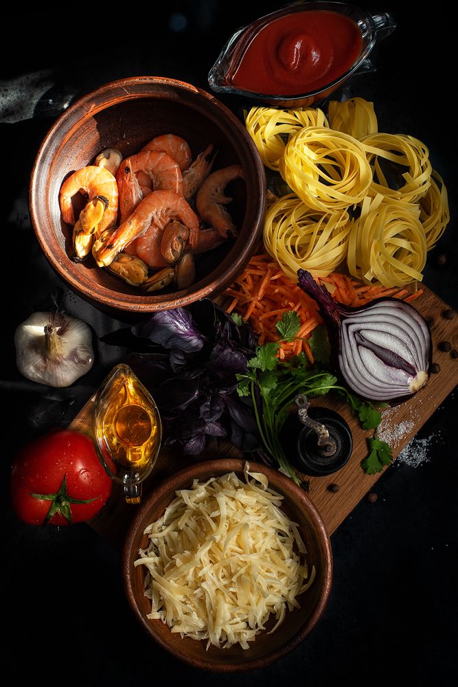 паста с морепродуктами