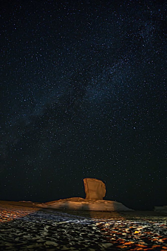 Milky Way in White Desert3