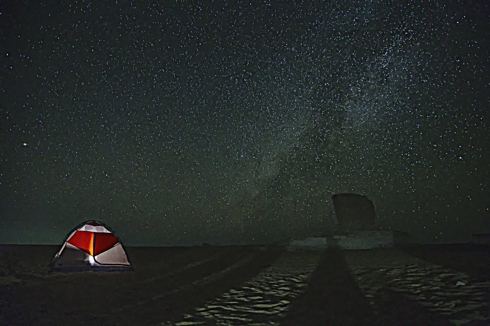 Milky Way in White Desert4