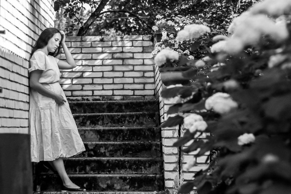In the garden