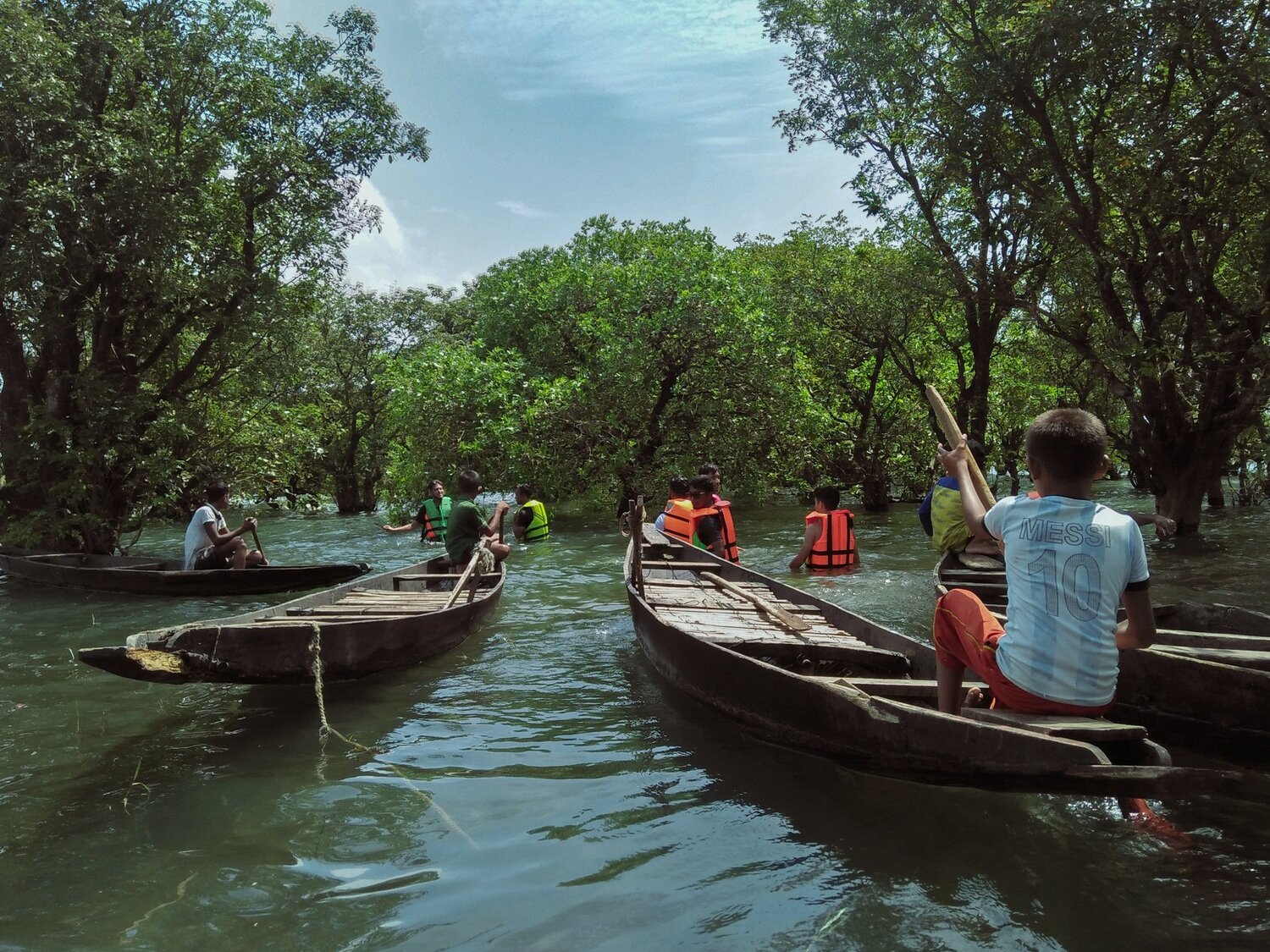 Riverine country Bangladesh