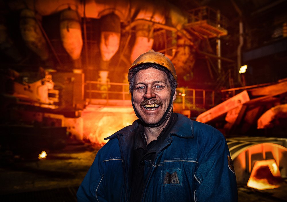 улыбка металлурга