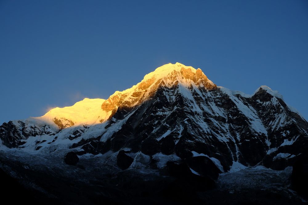 Восход над Южной Аннапурной