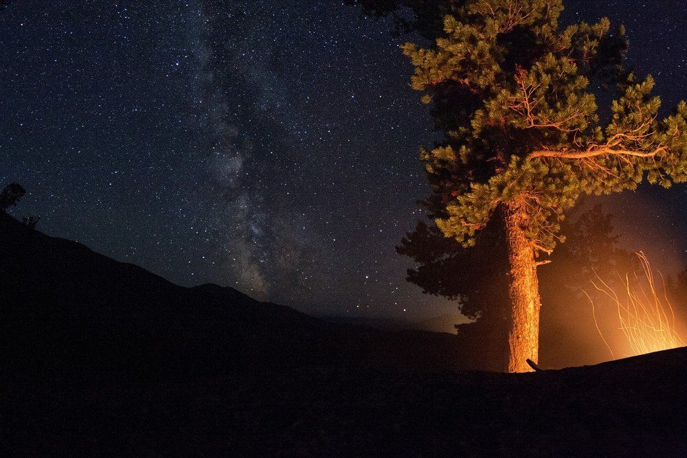 млечный путь в Саянах