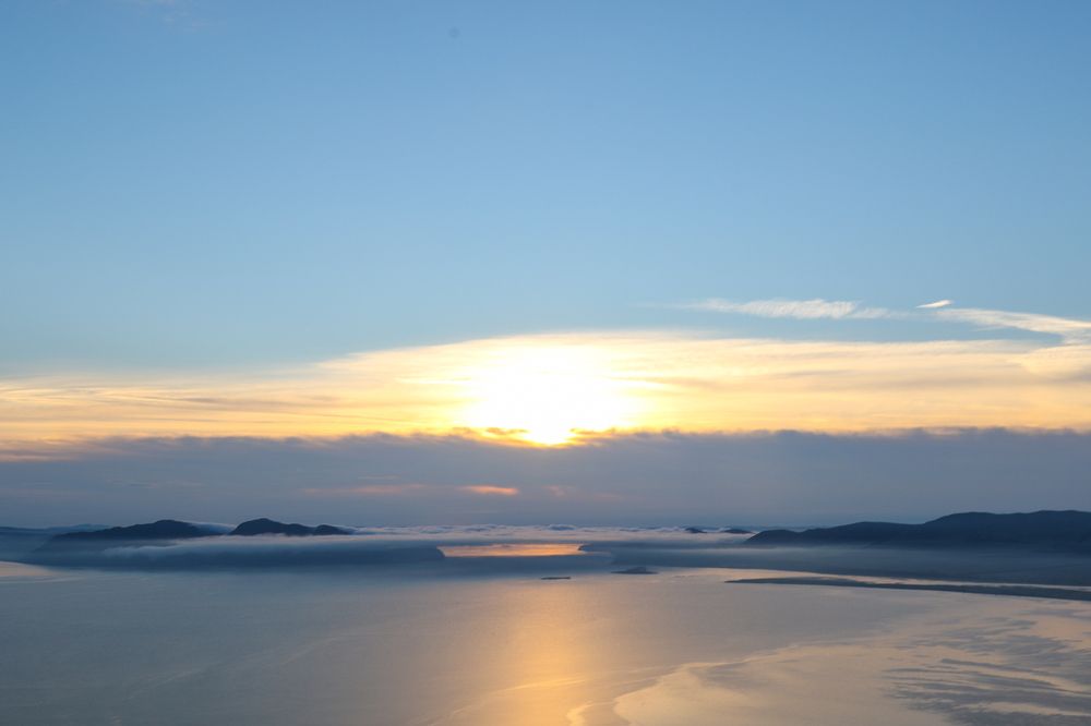 Утро на горе