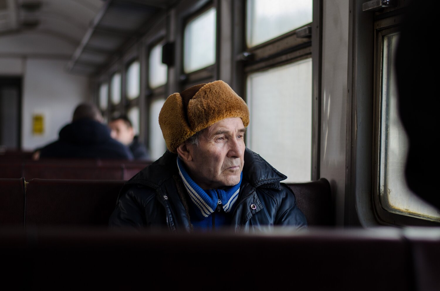 Портрет Деда в Электричке