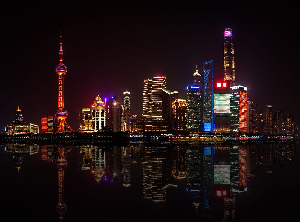 Pudong. Night .