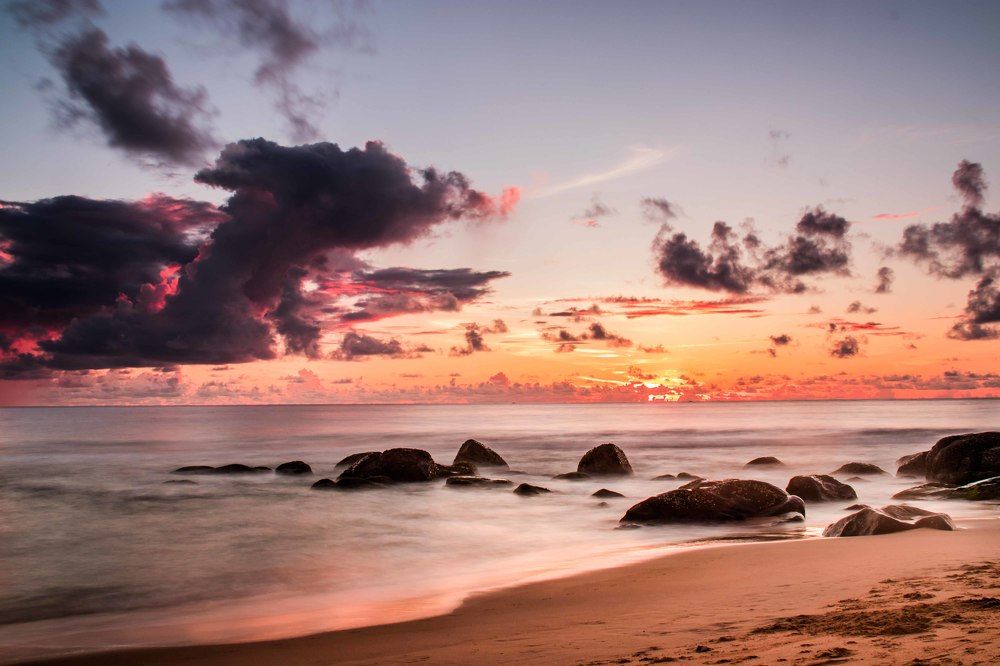 When the sea Froze to welcome the new dawn