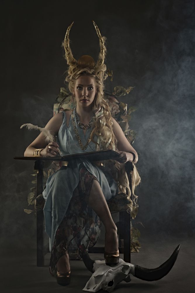 Black queen of the forest