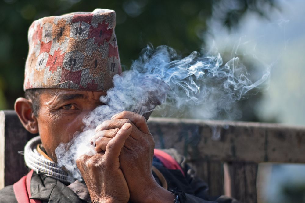 The smoke versus smoker