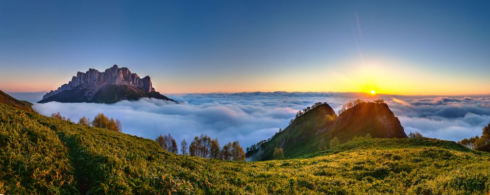 рассвет на тхачом