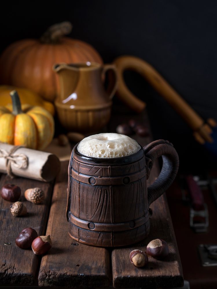 За кружкой сливочного пива