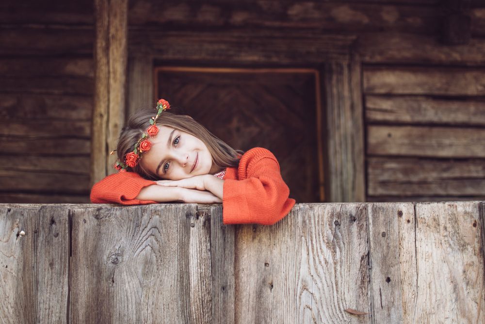 Little princess of flowers