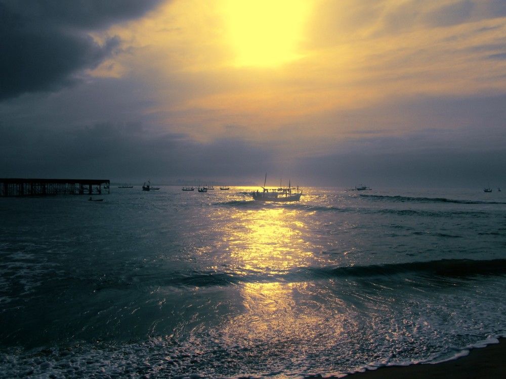 Sassandra's sunrise views...