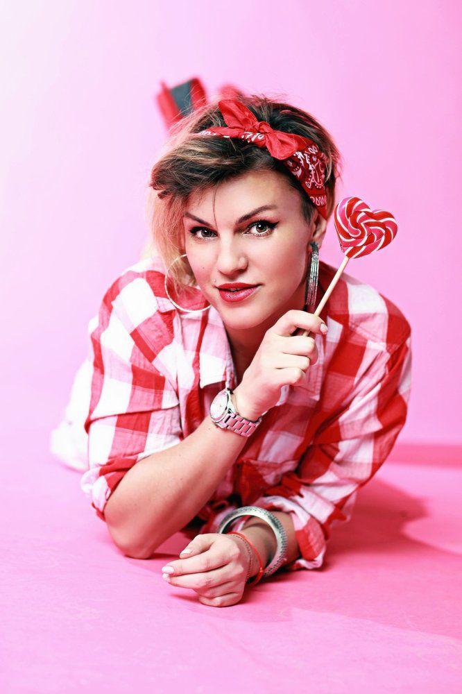 В стиле пинап