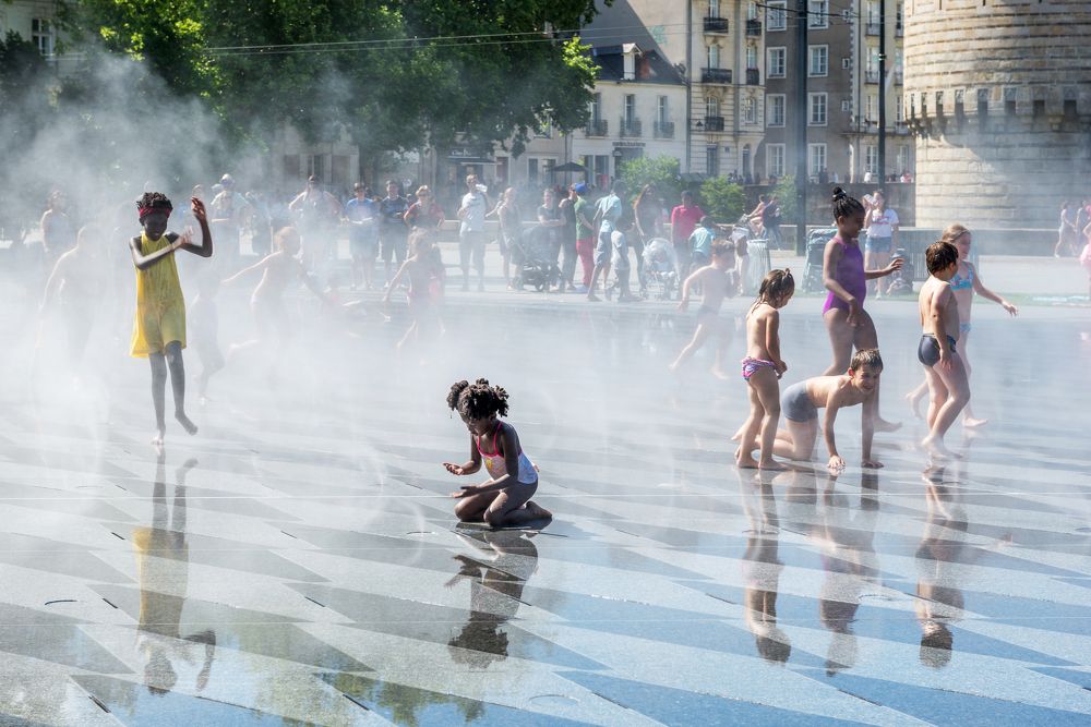 Жаркое лето.