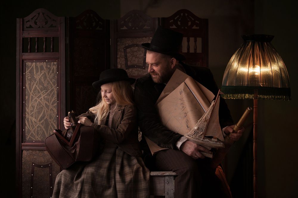 В мечтах о путешествиях и дальних странах....