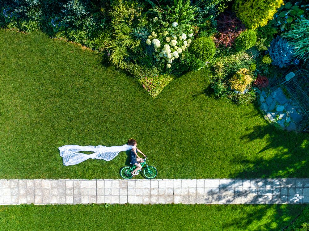 прогулка на велосипеде