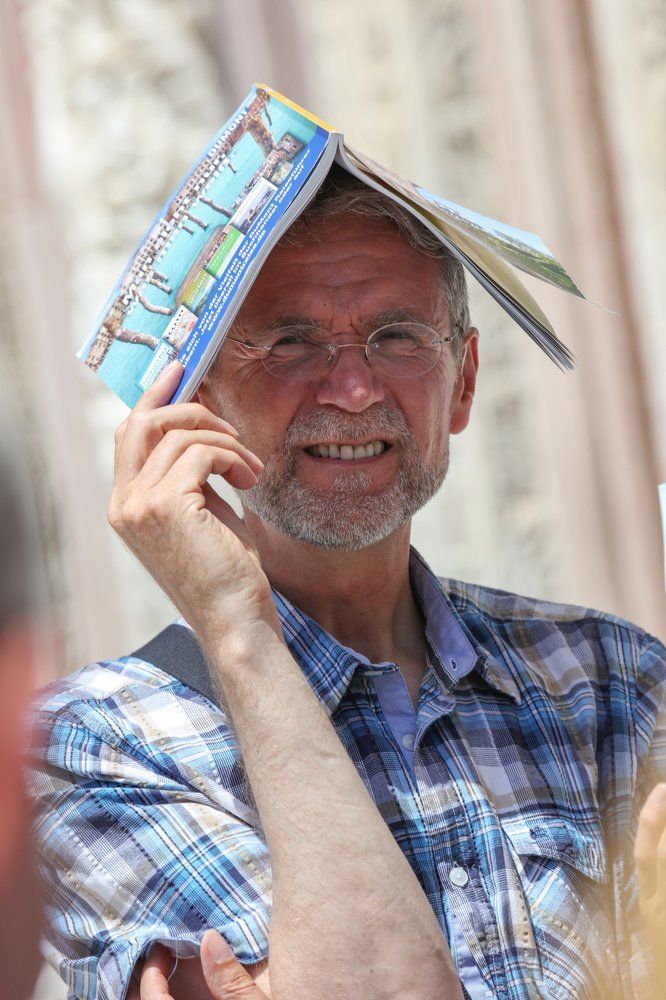 Жаркое солнце.  Сиена