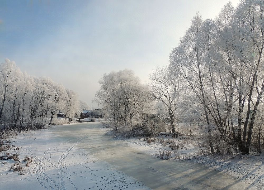 Зимним днем