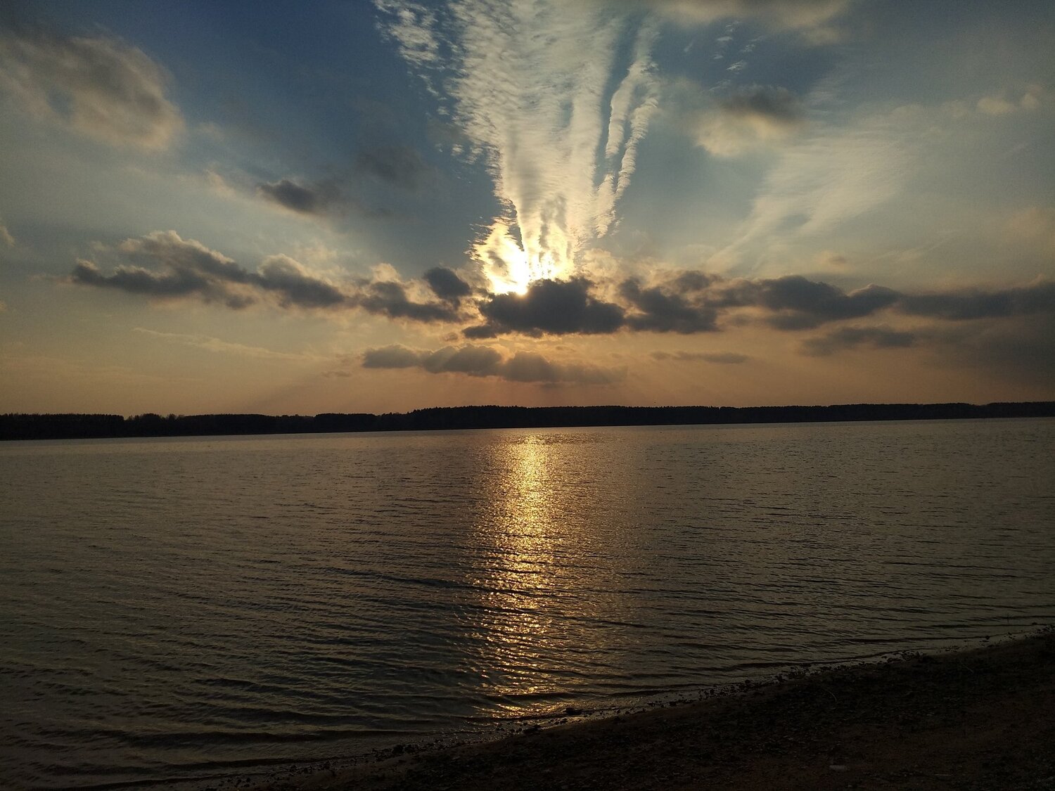Autumn sunset