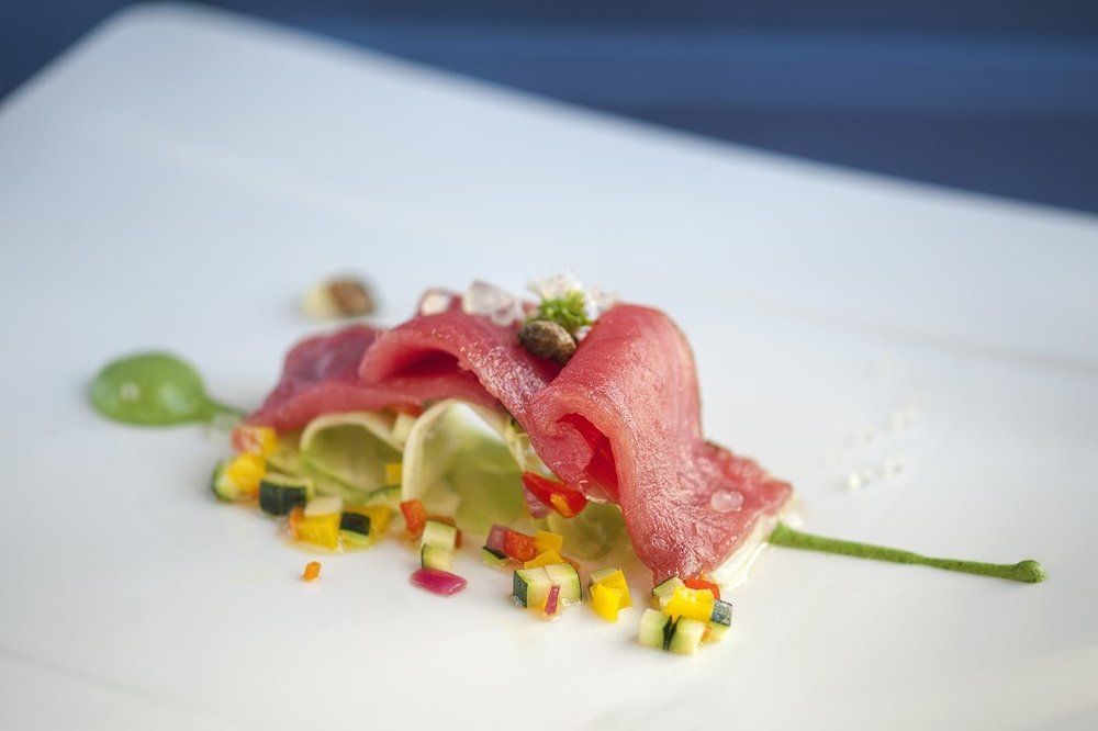 Карпаччо из тунца