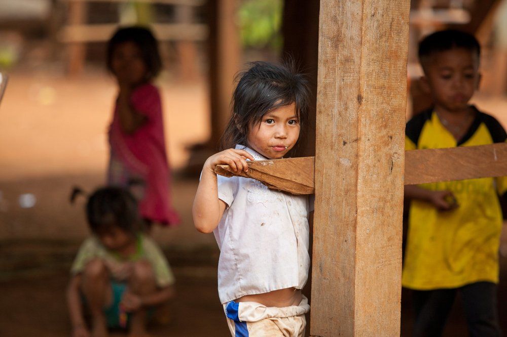 Лаосское детство.