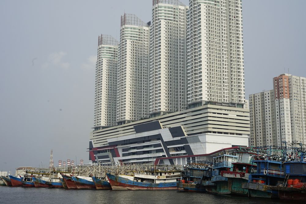Fishing Boat and Mall