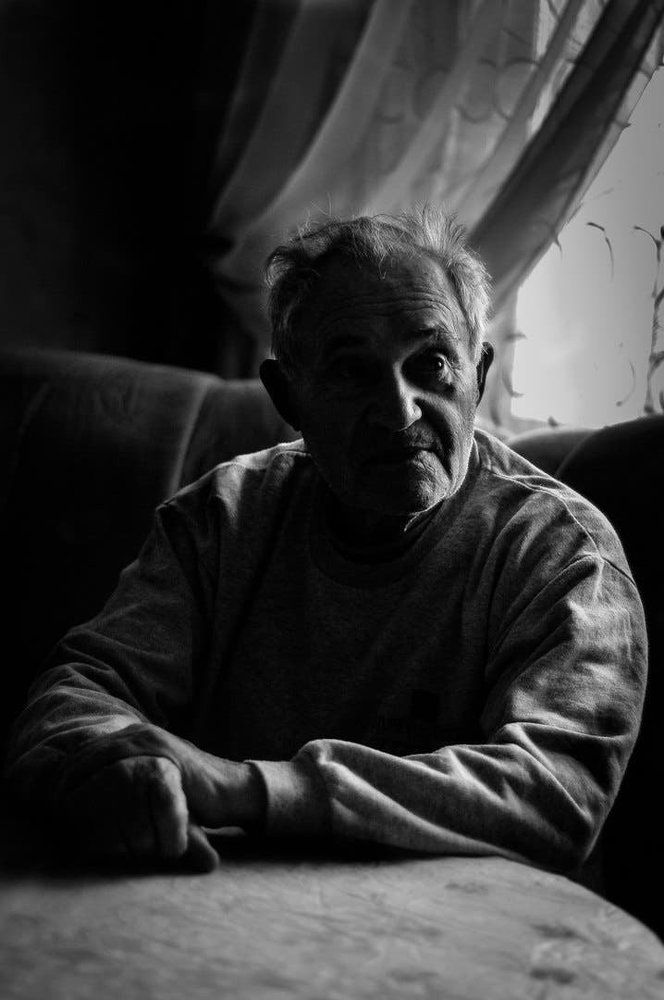 Мой дедушка в свои 90.