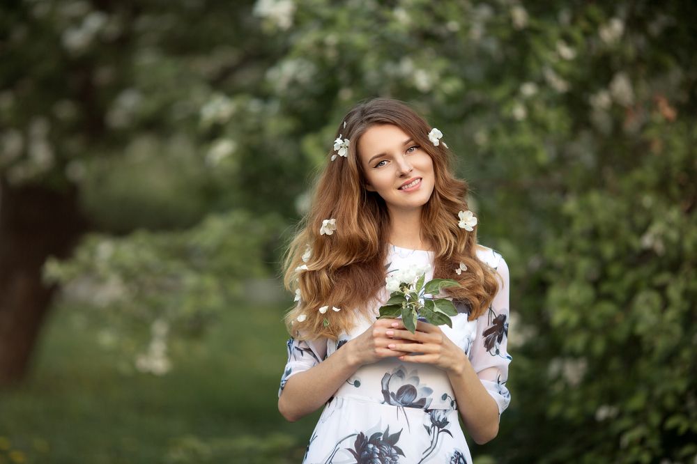 весенний портрет