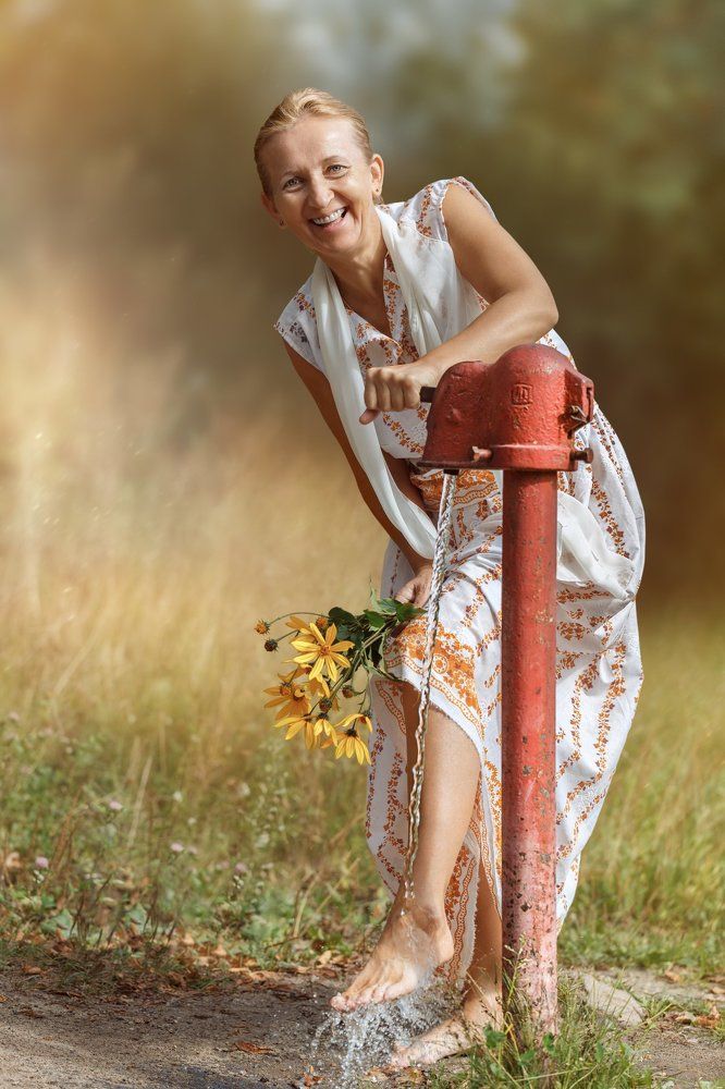 Жаркий август