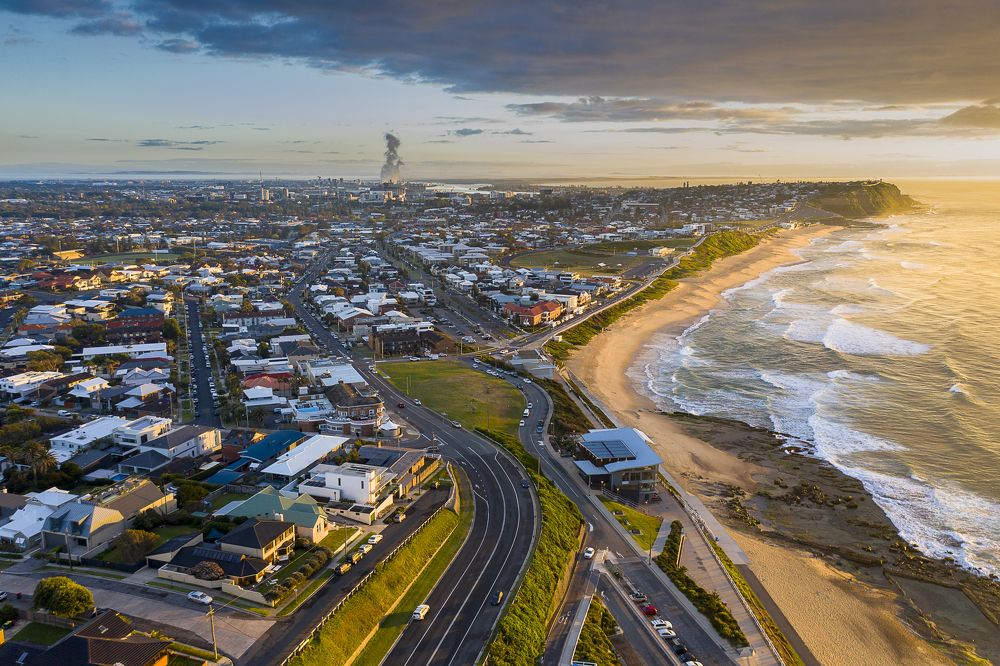Coastal Urban Sunrise