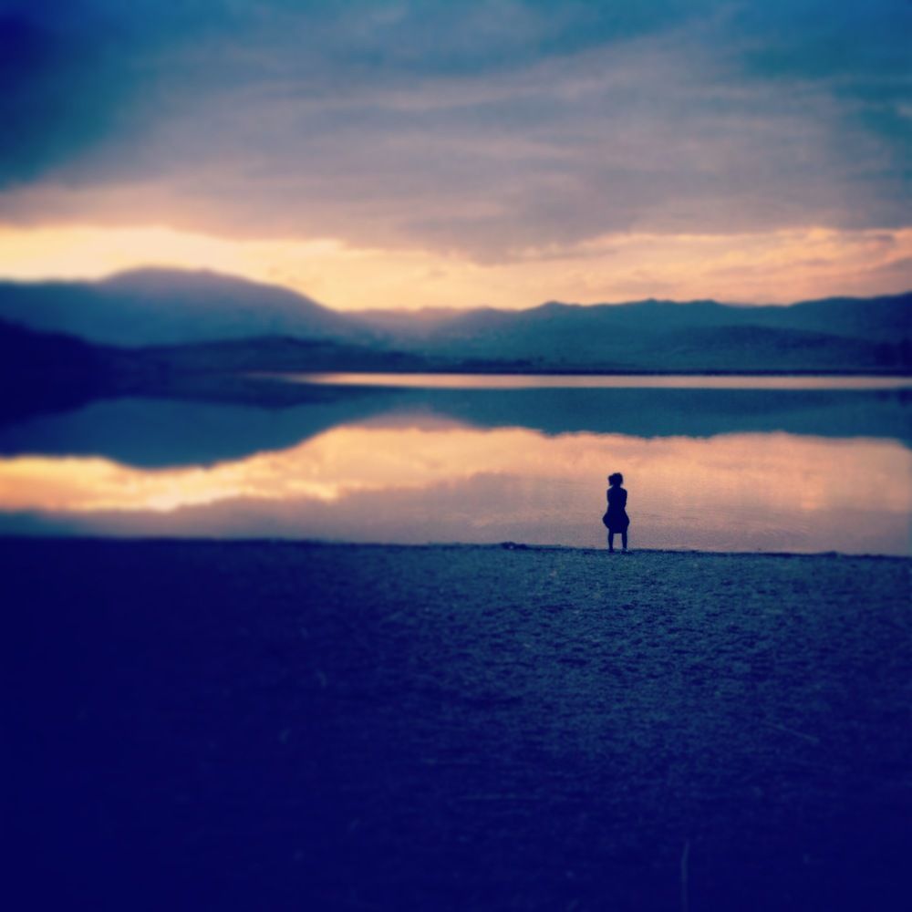 Little Girl and lake