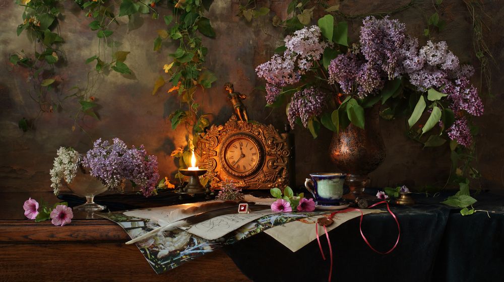 Натюрморт с цветами