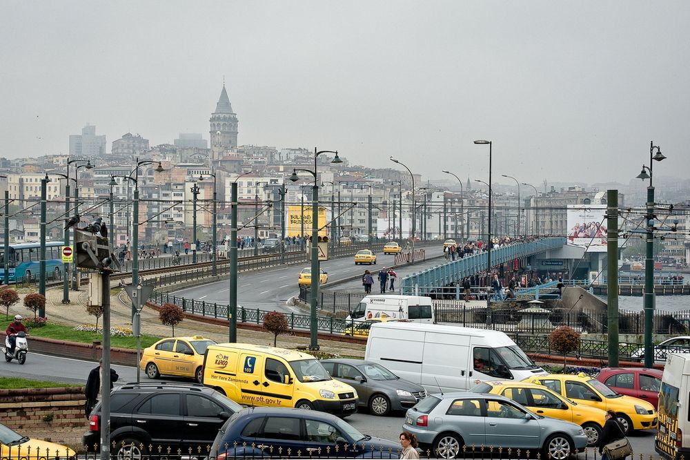 Дождь в Стамбуле