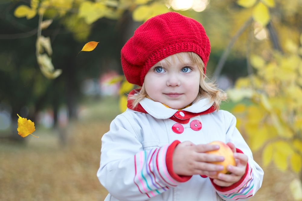 Лера на прогулке