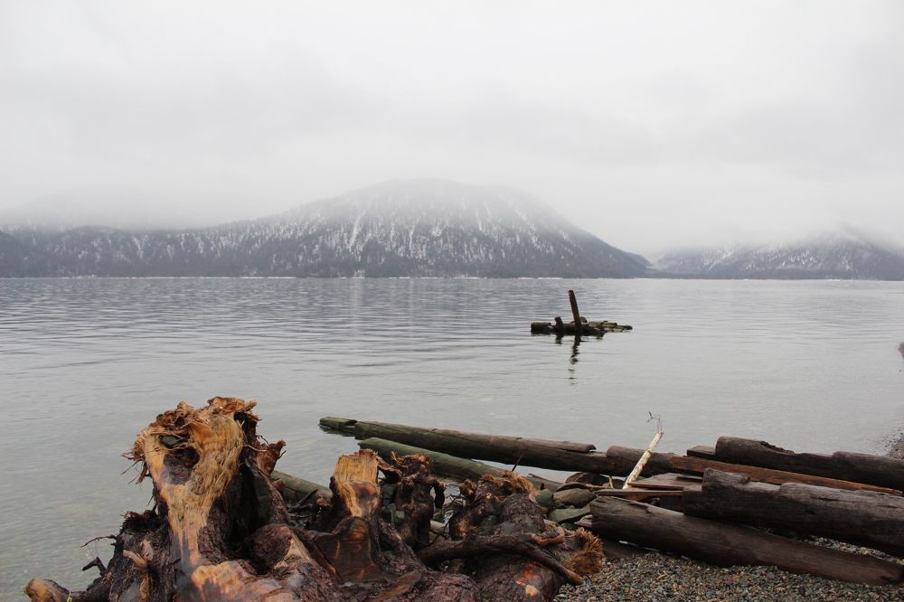 озеро Телецкое отдыхает