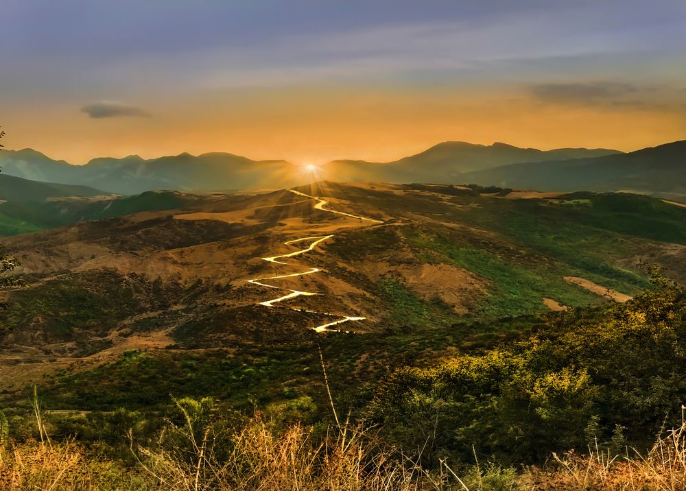 Дорога к солнцу...